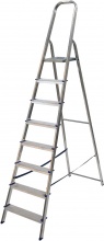 FACAL LF8 Scala Alluminio Alfa 8 Gradini Portata 150 Kg 232 cm Professionale