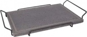 DecHome Lavica30x Bistecchiera Pietra Lavica + Base cm 30x40