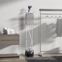 DecHome R411BK Ferro da Stiro Verticale Stiratrice Vapore Verticale 1950W cm Bianco