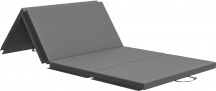 DecHome R522GY Tappetino da Ginnastica Pieghevole Spesso 5 cm Antiscivolo 180x80 Grigio