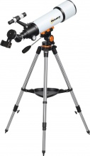 DecHome R530SR Telescopio Astronomico 80mm con Montatura AZ,2 Lenti Oculari BiancoNero