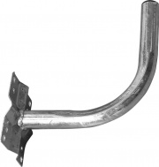 DecHome SSP 10L Supporto Per Parabola a Parete Distanza Muro 24 Cm