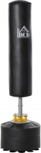 DecHome U458122 Sacco Boxe da Terra Autoportante con Base Riempibile Nero