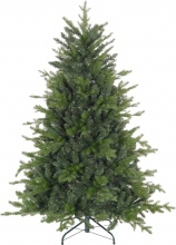 DecHome W642GN Albero di Natale 150 cm in Plastica con 1309 Rami Ignifughi Verde