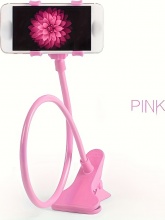 DecHome XB29776_R Staffa per Smartphone per Letto Modellabile colore Rosa - XB29776