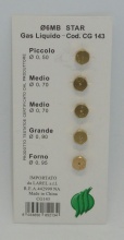 DecHome Z10158 Ugelli Per Cucina Per Gpl
