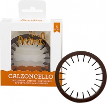 Decora DEC0255086 Stampo per Dolci Tagliapasta Calzoncello in Plastica 8 x 3 H cm Nero