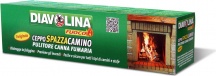 Diavolina 2440120 Ceppo Spazzacamino per la Pulizia della Canna Fumaria