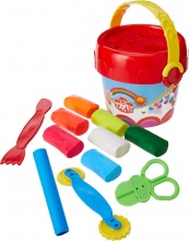 Dido 397700 Secchiello Medio Prime Forme Pasta Modellabile Gioco Creativo 2+ Anni