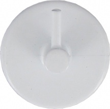 Diesse 14100010 Supporti Adesiva Zama per Brisbris Bianchi Tondi Pezzi 25