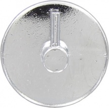 Diesse 14100030 Supporti Adesiva Zama per Brisbris Cromo Tondi Pezzi 25