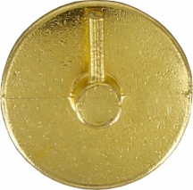 Diesse 14100040 Supporti Adesiva Zama per Brisbris Oro Tondi Pezzi 25