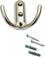 Diesse 21010013 Gancio Bigancio Nichelato Blister 1 Pezzo