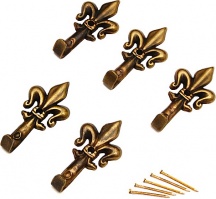 Diesse BLGHU1095 Appendiquadro Giglio Bronzo N.1mm 36 Pz5 Blister  6