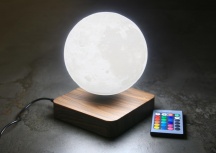 Diprogress DP-MOON-14 Lampada da Scrivania di Design Levitante a Forma di Luna DP-MOON