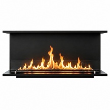 Divina Fire DF1200G Camino a Bioetanolo da Incasso 120x50 GIOVE120 TOPLINE