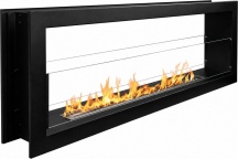 Divina Fire DF1200DS Camino a Bioetanolo da Incasso Bifacciale 120x40 Montefalco