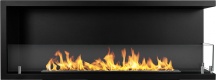 Divina Fire DF1200DX Camino a Bioetanolo Incasso ad Angolo 120x45 Sutri 120 DX