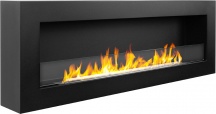 Divina Fire DF1200SIENA Camino a Bioetanolo da Parete 120x40 Siena 120 Nero
