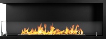 Divina Fire DF1200SX Camino a Bioetanolo Incasso ad Angolo 120x45 Sutri 120 SX