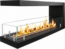Divina Fire DF1200U Camino a Bioetanolo da Incasso Trifacciale 120x50 cm Maratea