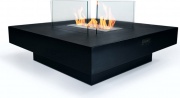 Divina Fire DF94806 Camino a Bioetanolo da Terra Panarea Nero 70x70x35 cm