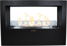 Divina Fire DF94807 Camino a Bioetanolo da Terra Giotto S Nero 100x30x70 cm