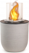 Divina Fire DF95275 Camino a bioetanolo biocamino da terra Raffaello Beige � 35xh55 cm
