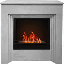 Divina Fire DF95598 Camino a Bioetanolo da Terra Bellini in Legno 96x35xh96 cm