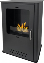 Divina Fire DF95926 Stufa a Bioetanolo Camino Biocamino da Terra LUISA 50x30x68h
