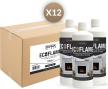 Divina Fire ECOFLAME12 Set 12 Pz da 1 lt Bioetanolo Combustibile Ecologico