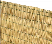 Divina Garden DG54227 Arella ombreggiante Bamboo recinzione in cannette di bambu 3x2 mt