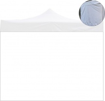 Divina Garden EG49489 Telo per Gazebo 4.5x2 mt Telo Laterale Impermeabile Bianco