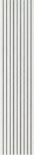 Divina Home DH104807 Set 10 pz Pannello Decorativo PVC a Listelli 120x30 Bianco