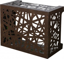 Divina Home DH85558 Copricondizionatore copertura per climatizzatore L86xP44xH68 cm