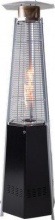 Domus 12652 Stufa Gas Gpl Piramide Esagonale + Ruote Nero Kw 512 cm 48x48 H.cm 195