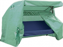 Domus 475e521 Telo Copertura per Dondolo da Giardino 240x135x200 cm Verde