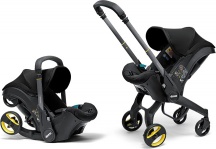 Doona SP350-20-033-009 Seggiolino Auto i-Size Passeggino Leggero 13Kg Nero