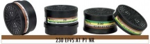 Dpi Sekur 3766b3812 Filtro per Respiratore a Maschera Polimask 230 Sekur Ef + Vs A1 P1