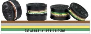 Dpi Sekur 3780g3826 Filtro per Respiratore a Maschera Polimask 230 Sekur A1 B1 E1 K1 P3