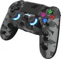 Dragon Shock DSCPS4-GC Controller per PS4 Wireless Compatibile colore Grigio Camo
