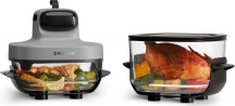 Dreame FRYERTP60 Friggitrice ad Aria Portatile 5 in 1 2.54.5 Litri 1500 Watt Tasti
