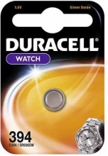 Duracell 394 Pila a Bottone SR45 Monouso 1,5V Ossido dArgento 84 mAh Inox