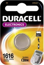 Duracell 30336 Batteria a Bottone CR1616 3V 1 Pezzo