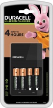 Duracell CEF14 Caricabatterie compatto per 4 Pile Batterie Ricaricabili AAAAA