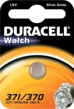 Duracell D371D370 Pila Bottone Ossido di argento 1,5 V 34 mAh