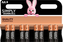 Duracell DU032 DBA68 Simply Alcalina Stilo Bl.8Pezzi Mn1500 Blister  12