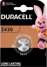 Duracell DU49 DL2430 Batteria a Bottone Cr2430 Bl.1Pz. Blister  10