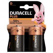 Duracell LR20MN1300 Batterie Non Ricaricabili Torcia 1.5V 2 Pile Plus Power