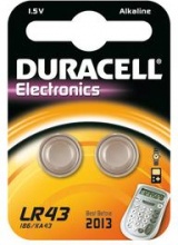Duracell LR432 Pila Bottone Alcalina 2  pezzi 1,5 V